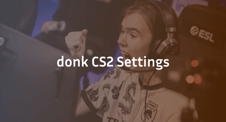 donk CS2 Settings, Crosshair & Configs Guide
