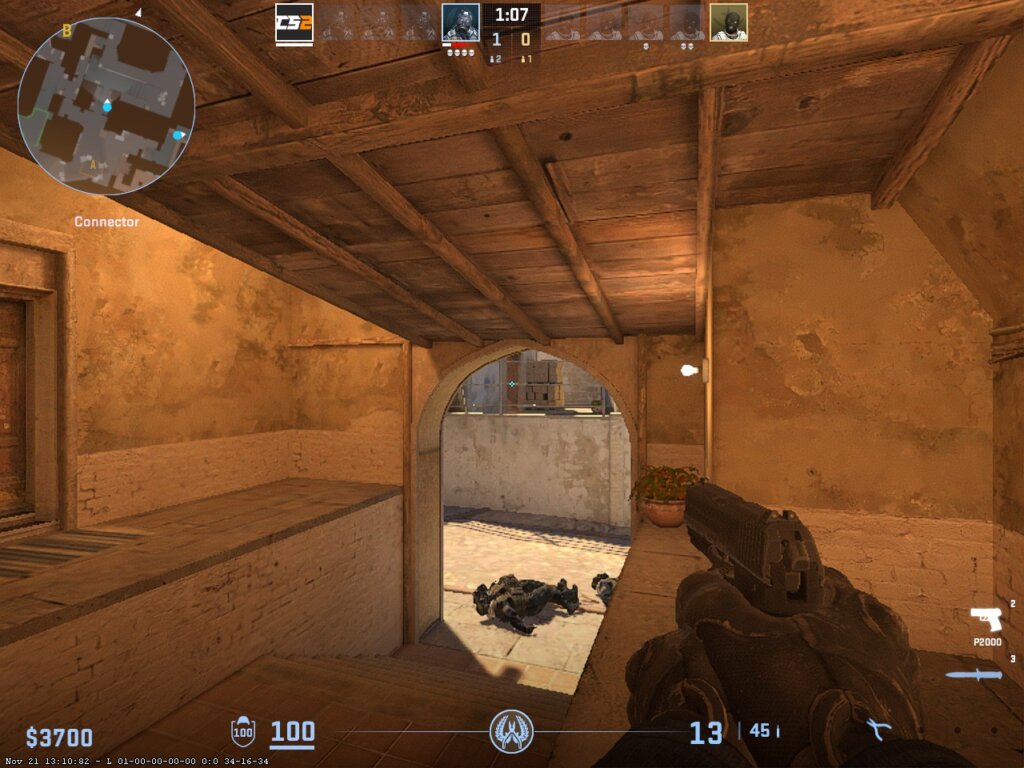 s1mple crosshair in game 