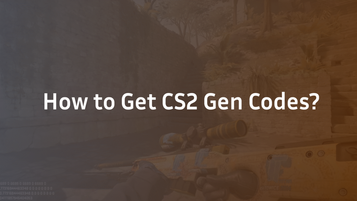 How to Get CS2 Gen Codes?