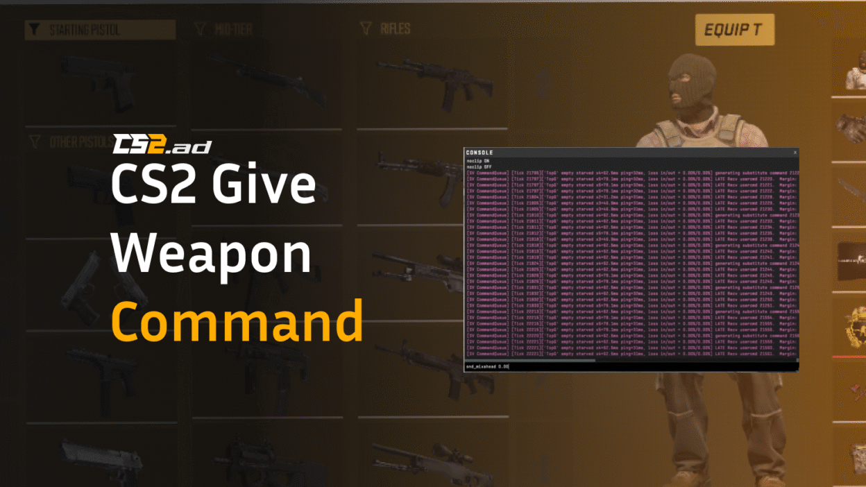 cs2 give weapon command