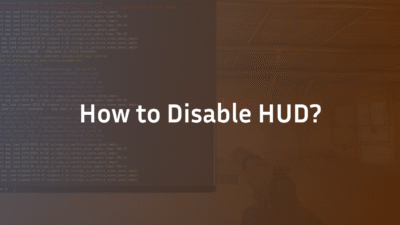 How to disable HUD?