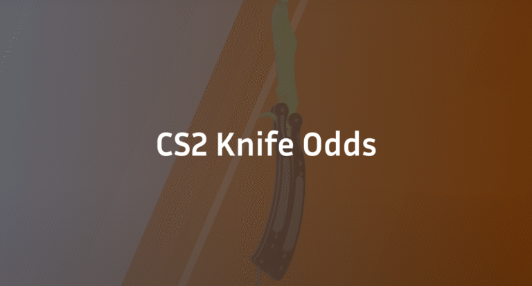 CS2 Knife Odds: Exact Drop Rates & Opening Statistics (2026)
