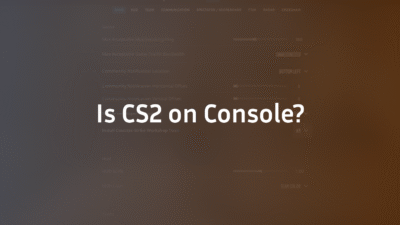 is cs2 on console?
