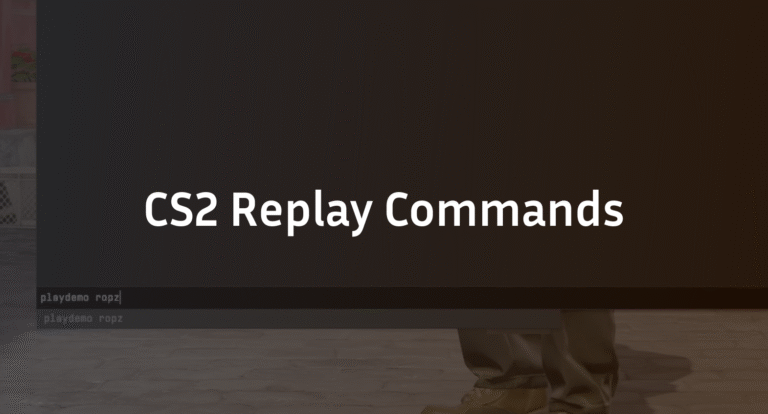 CS2 Replay Commands: Demo UI, Fast Forward & Binds