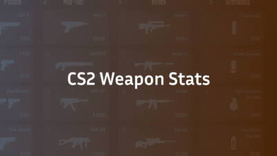 CS2 Weapon Stats