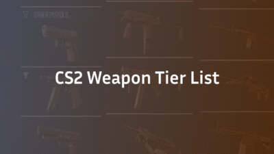 cs2 weapon tier list