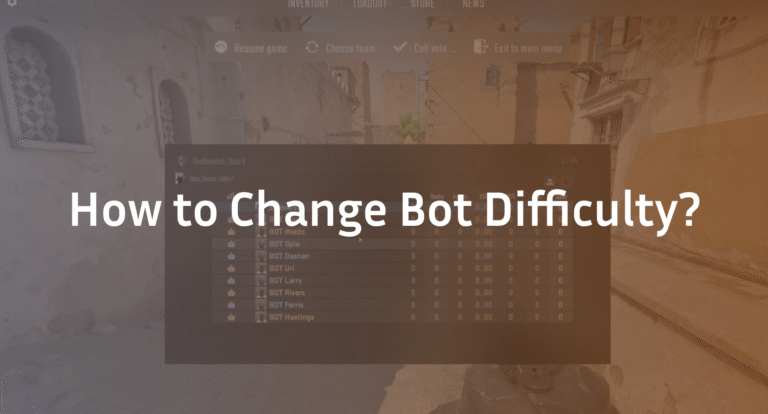 How to Change Bot Difficulty in CS2: Commands & Tips