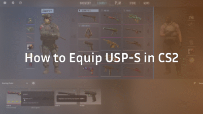how to equip usps in cs2
