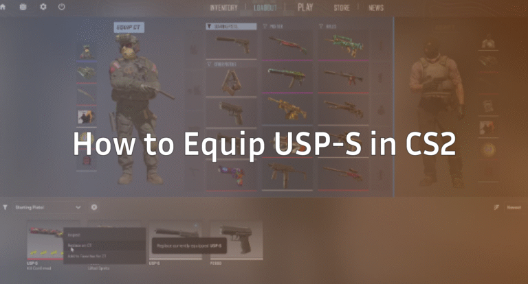 How to Equip USP-S in CS2: Change CT Starting Pistol