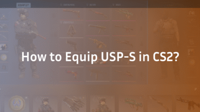how to equip usps in cs2