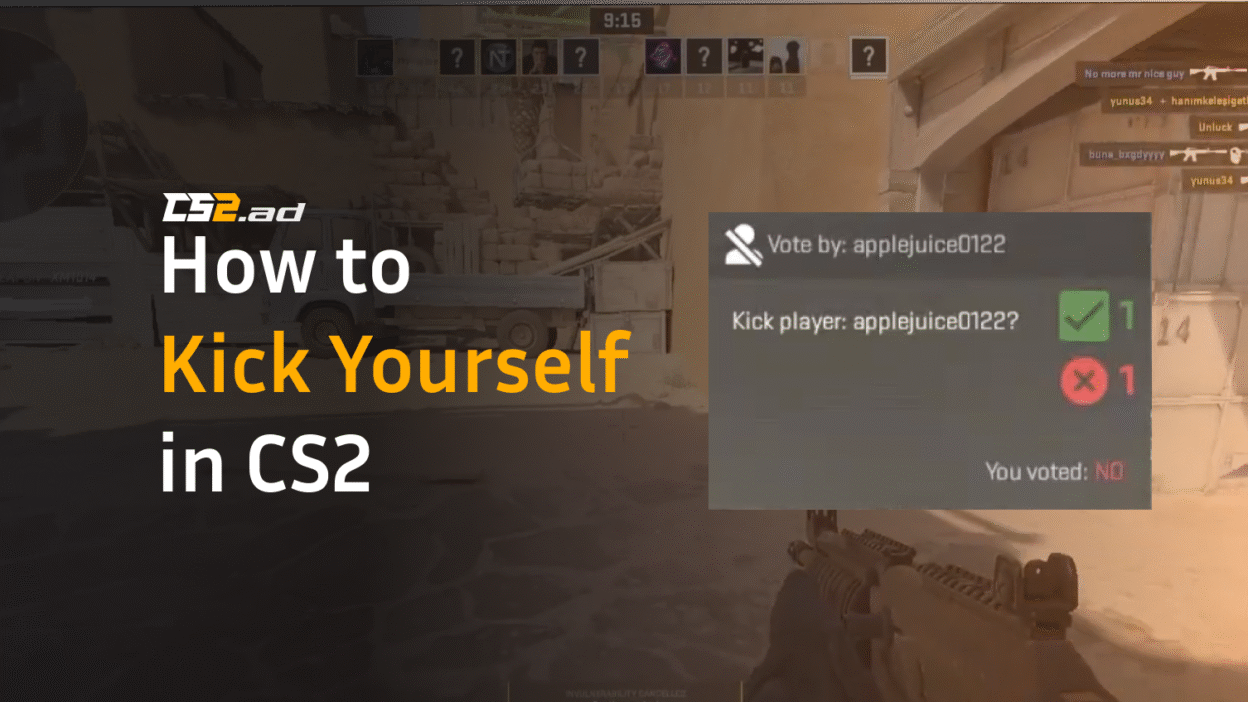 How to Kick Yourself in CS2: Command