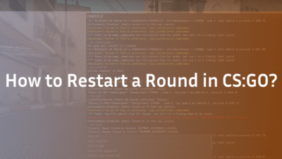 how to restart round csgo
