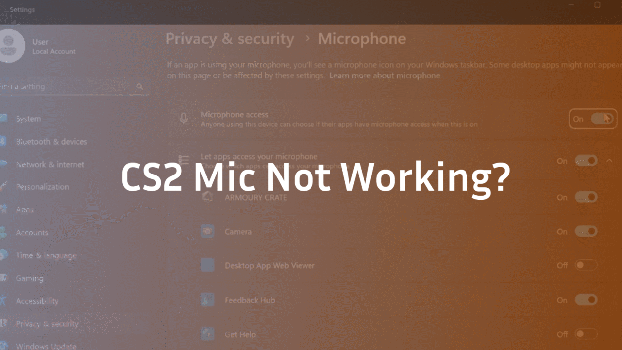 cs2 mic not working
