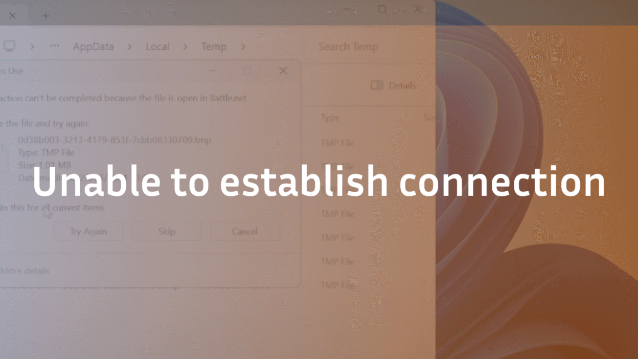 unable to establish a connection with the gameserver cs2