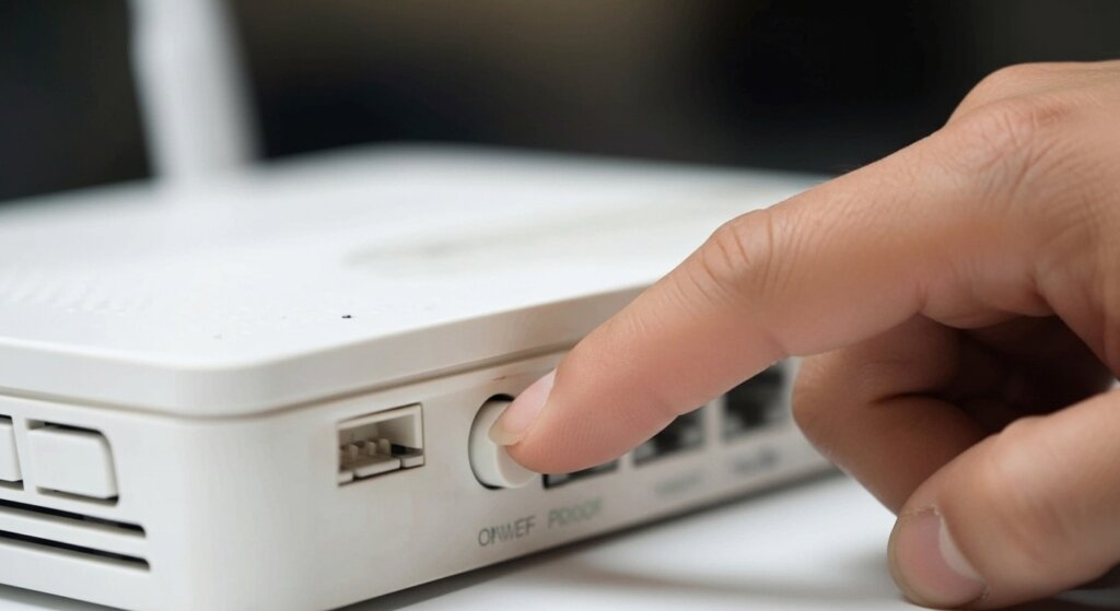 Turn Off Modem and Router