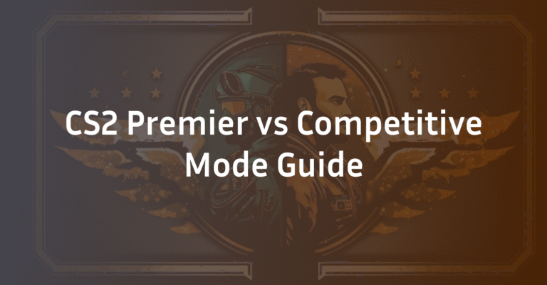 CS2 Premier vs Competitive: The Complete 2026 Mode Guide