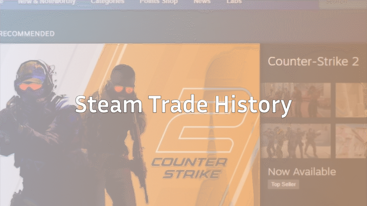 how to check steam trade history