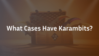 What cases have Karambits?