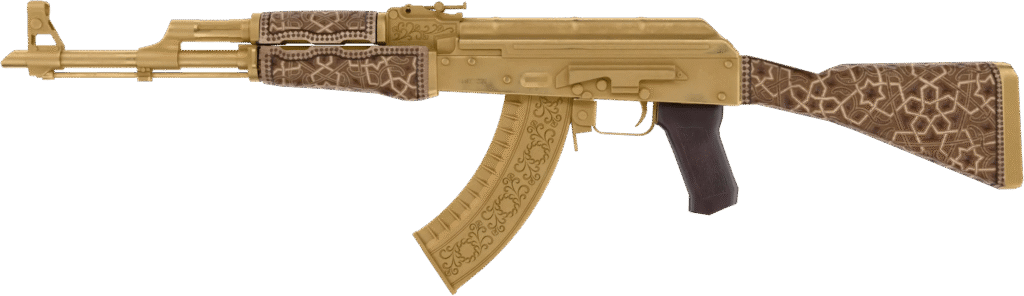 AK-47 Gold Arabesque