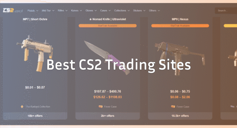 Best CS2 Trading Sites (Safe & Trusted Platforms)