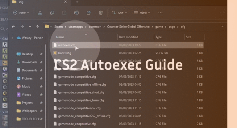CS2 Autoexec Guide: Optimize Your Config File