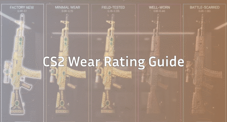 CS2 Wear Rating Guide: Understanding Float & Skin Condition