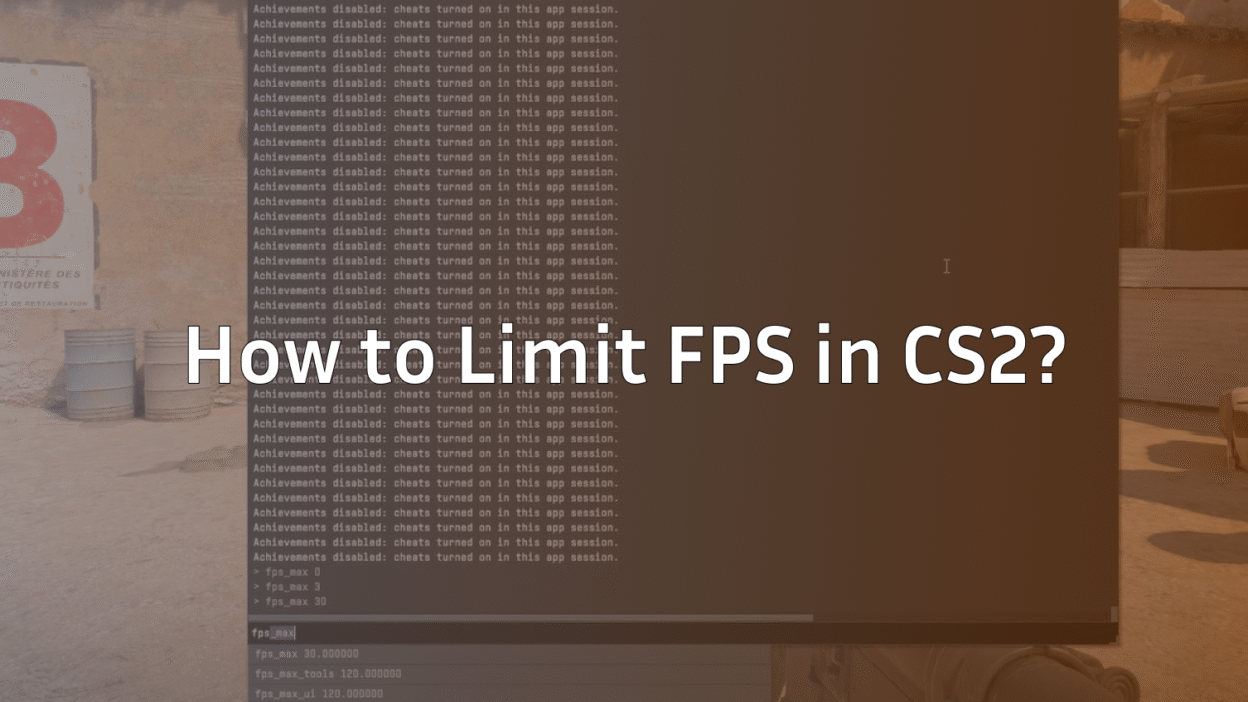 how to limit fps cs2