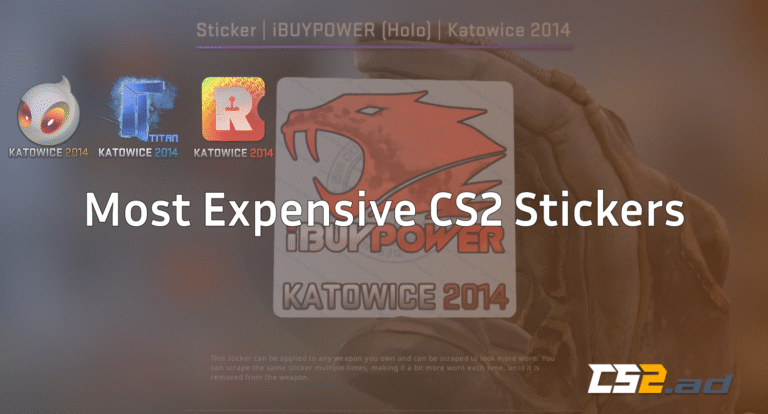 Most Expensive CS2 Stickers: Rarest & Priciest Picks