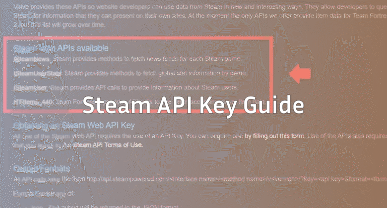Steam API Key: Complete Guide for CS2 Players