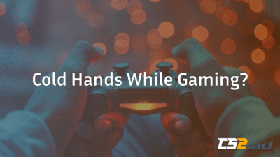 why do my hands get cold when gaming