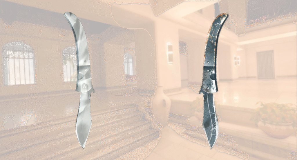 Navaja Knife Night Stripe and Urban Masked