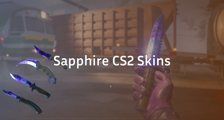 Sapphire CS2 Skins: Best Sapphire Knives Ranked