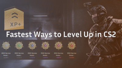 fastest way to level up in cs2