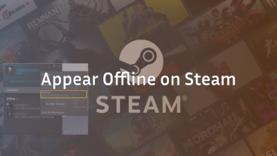 how to appear offline on steam