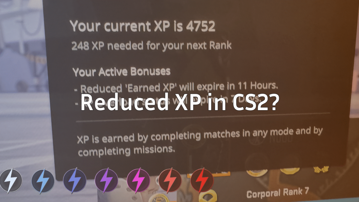 reduced xp cs2