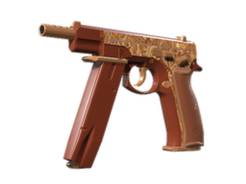 CZ75-Auto | Honey Paisley