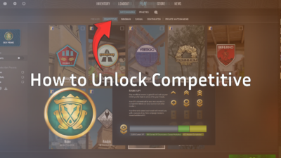 how to unlock competitive in cs2