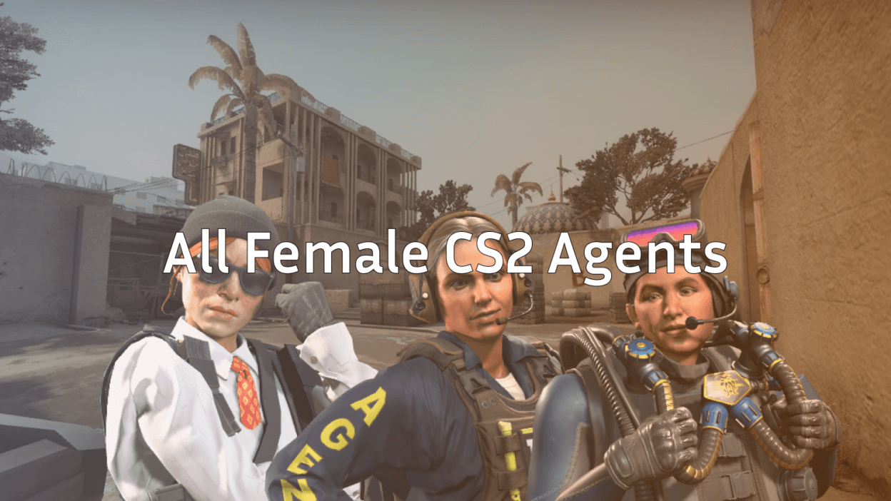 all female cs2 agents