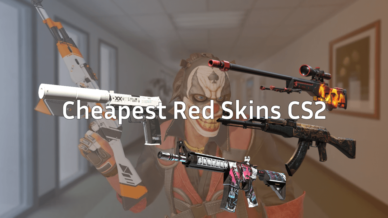cheapest red skins cs2
