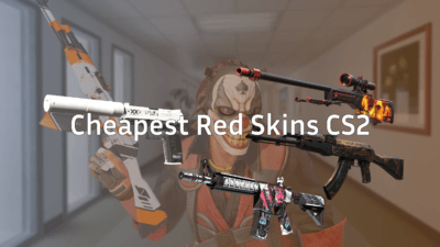 cheapest red skins cs2