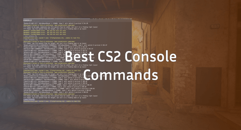 Best CS2 Console Commands for FPS & Performance