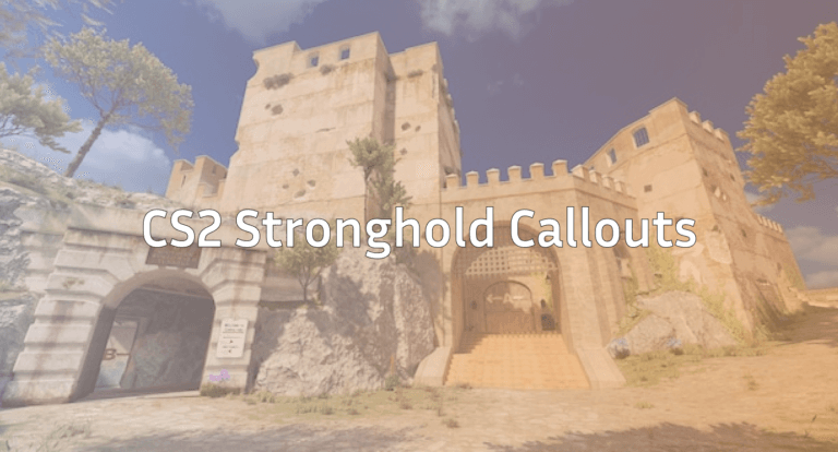 CS2 Stronghold Callouts Map Communication Guide