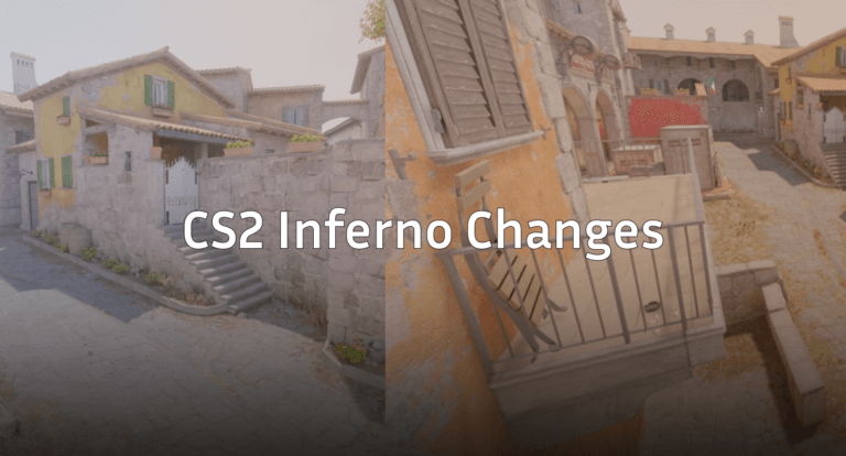CS2 Inferno Changes: New Balcony, A Site & More