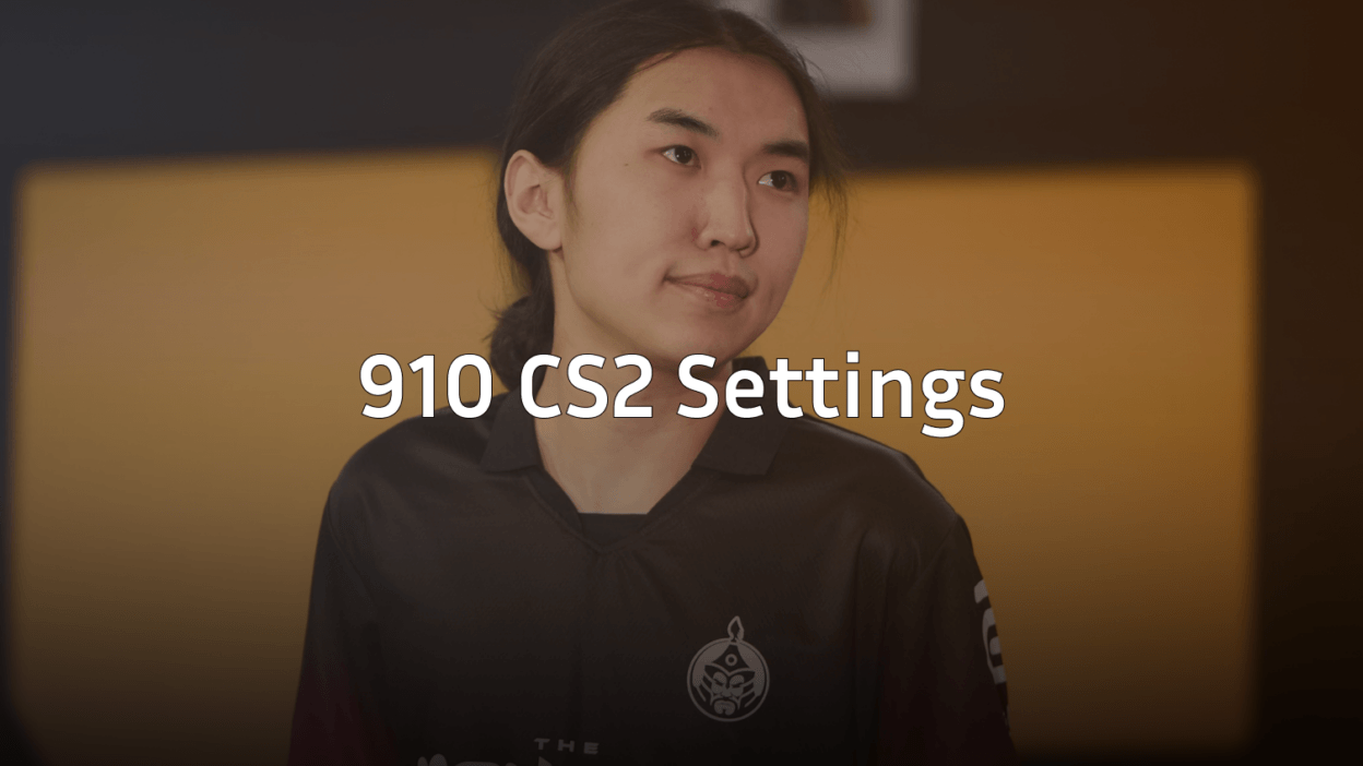 910 cs2 settings