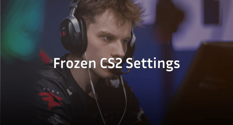 Frozen CS2 Settings: Crosshair, Video & Config Guide