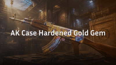 ak case hardened gold gem