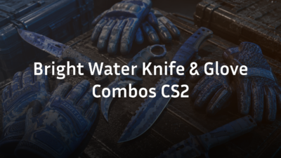 Best Bright Water Knife and Glove Combos in CS2
