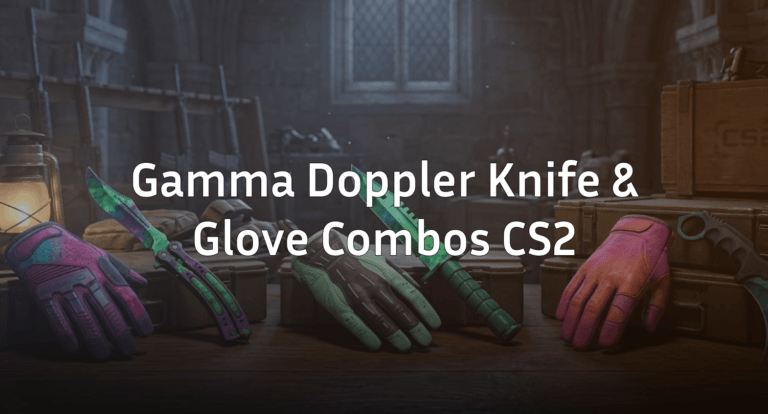 Best Gamma Doppler Knife and Glove Combos in CS2