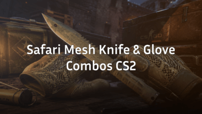 best safari mesh knife and glove combos in cs2