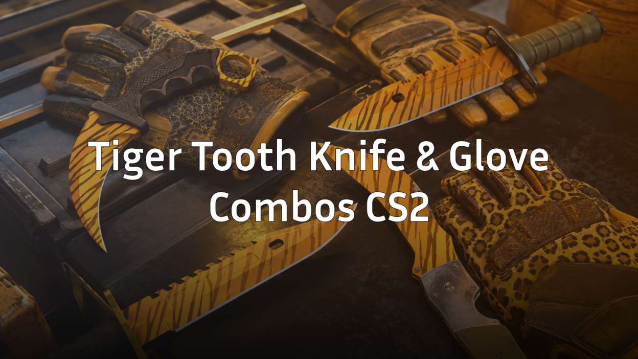 Best Tiger Tooth Knife and Glove Combos in CS2